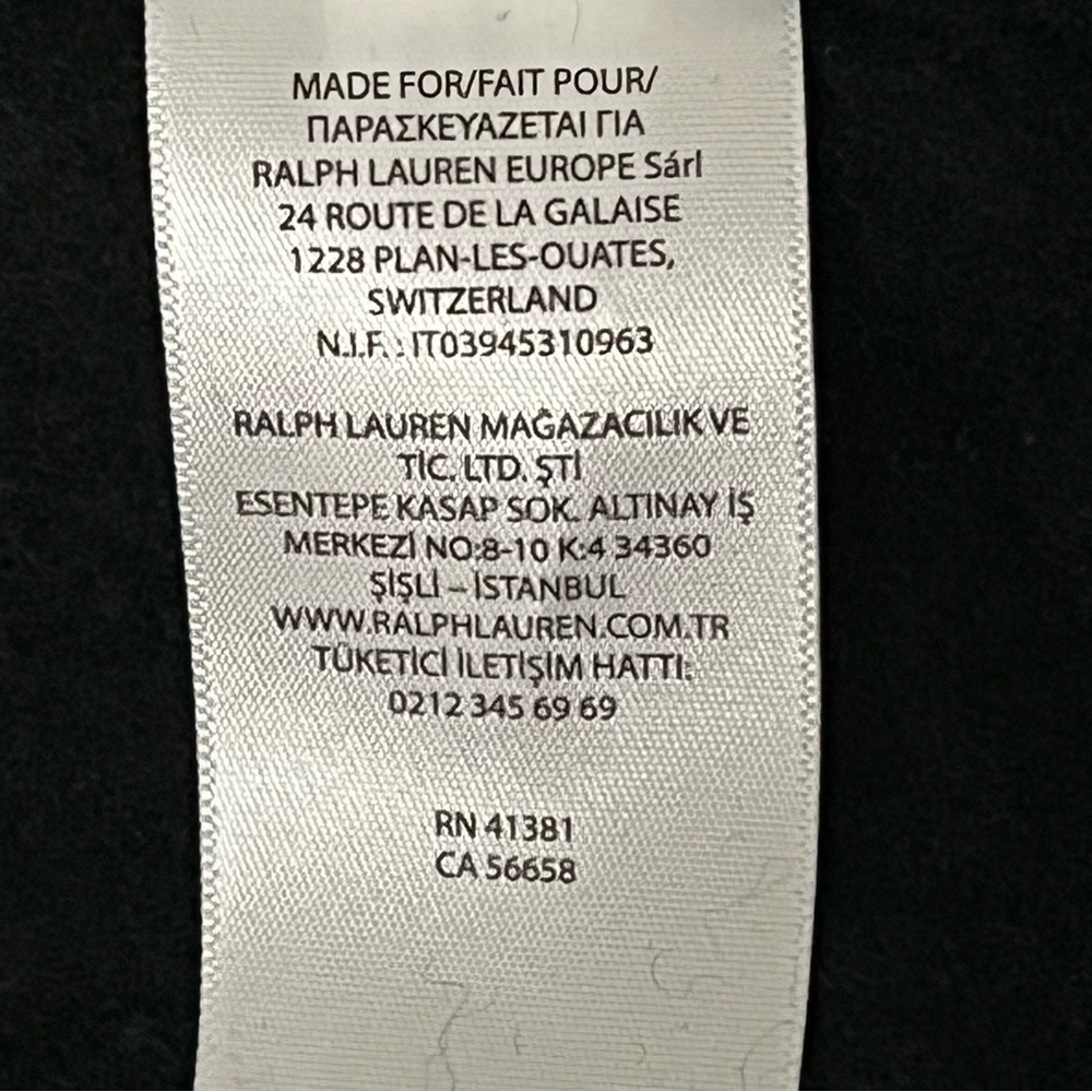 Polo Ralph Lauren Washable Cashmere Half Zip Sweater Men’s M Gray (Fits Small) - Picture 11 of 12